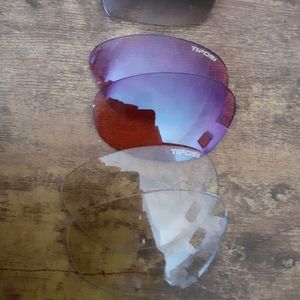 3 sets of replacement sunglass lenses